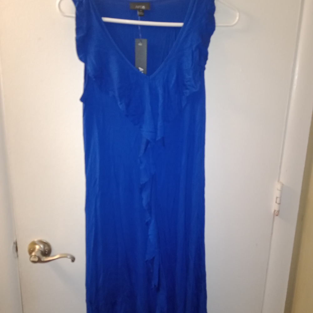 Apt 9 Vibrant Blue V-Neck Top